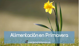  Alimentos para la primavera