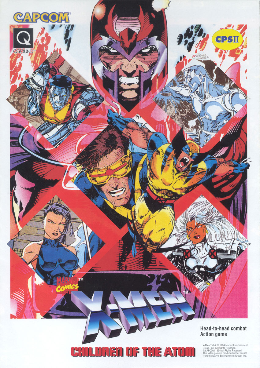 VGJUNK: COMIC BOOK ARCADE FLYERS
