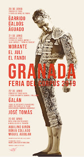 2019 - Cartel taurino de Granada - Feria del Corpus