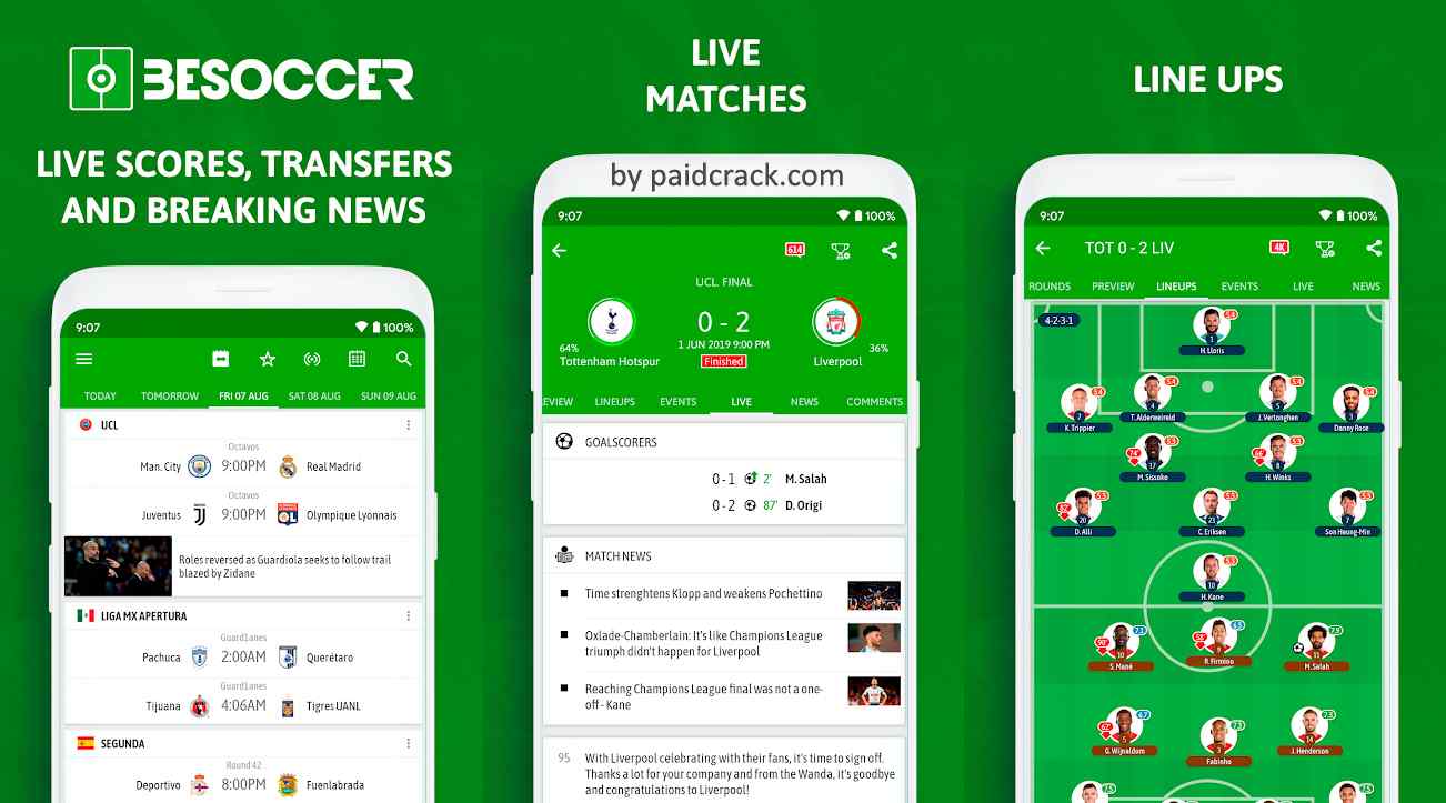 BeSoccer - Soccer Live Score Mod Apk BeSoccer - Soccer Live Score Mod Apk