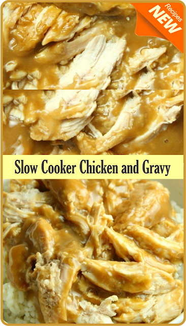 Slow Cooker Chicken and Gravy | Amzing Food