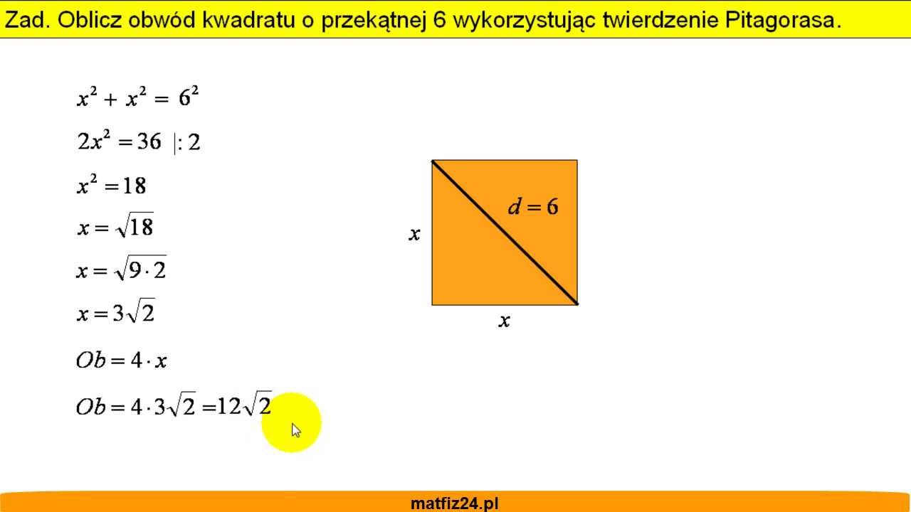 Jak Obliczyć Kąty W Trójkącie Prostokątnym MATEMATYKA: Klasa VII