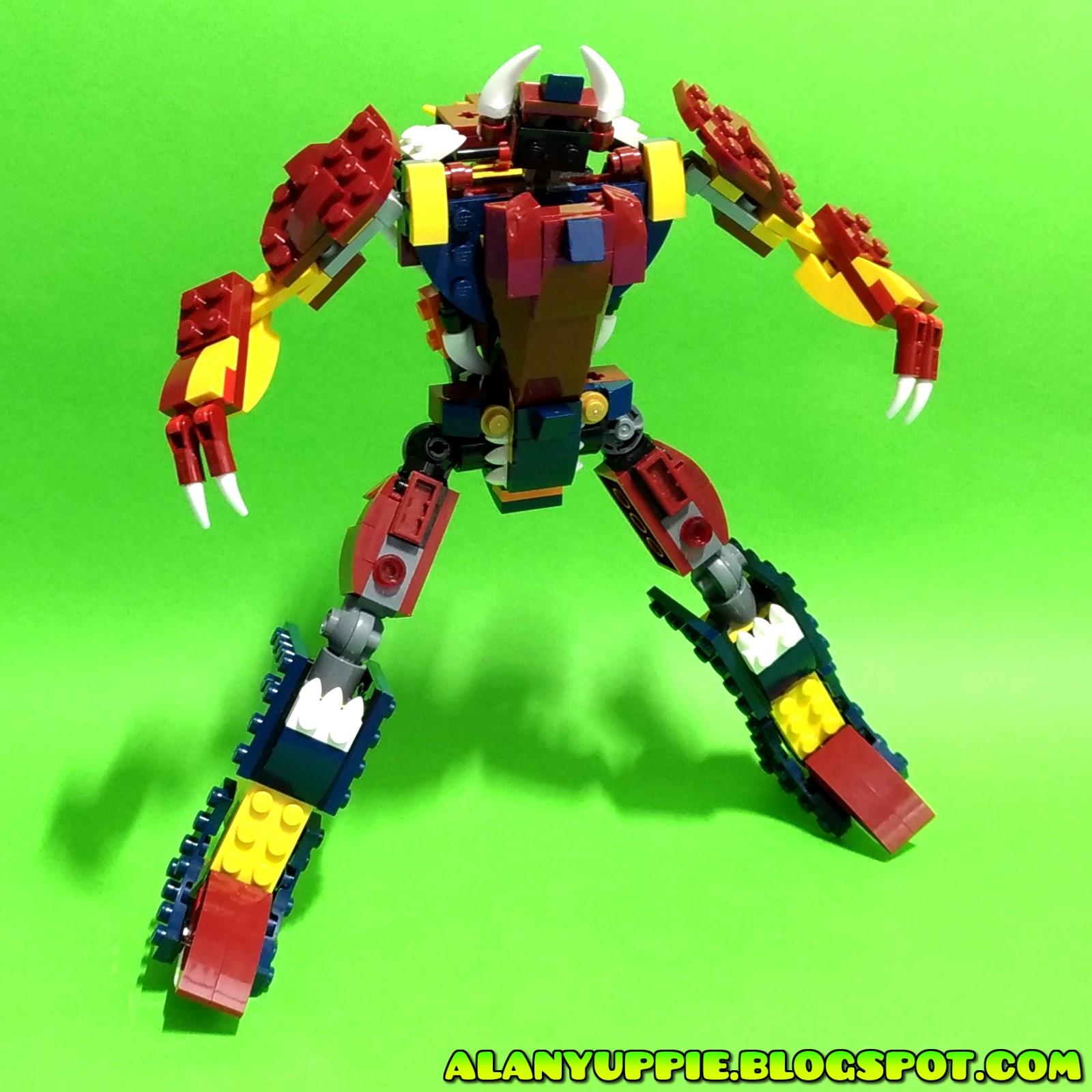 Alanyuppie's LEGO Transformers: Video Tutorial for LEGO Transformer 2-Headed Dragon from Creator