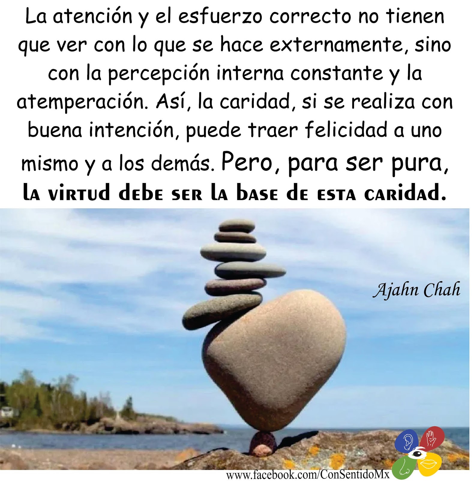 conSentido LA VIRTUD BASE DE LA CARIDAD