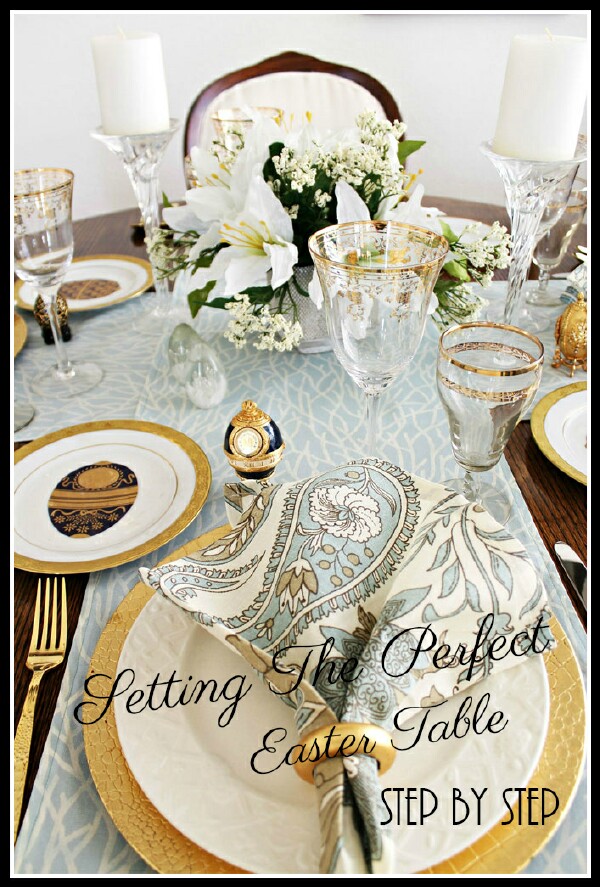 Setting The Perfect Easter Table - Step by Step