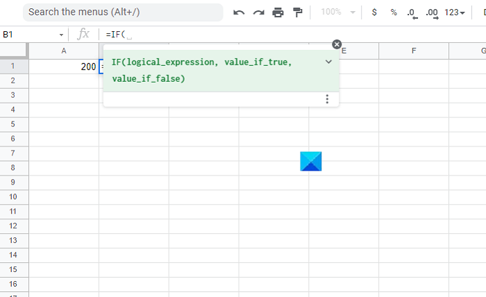 ALS en Geneste ALS-functies gebruiken in Google Spreadsheets