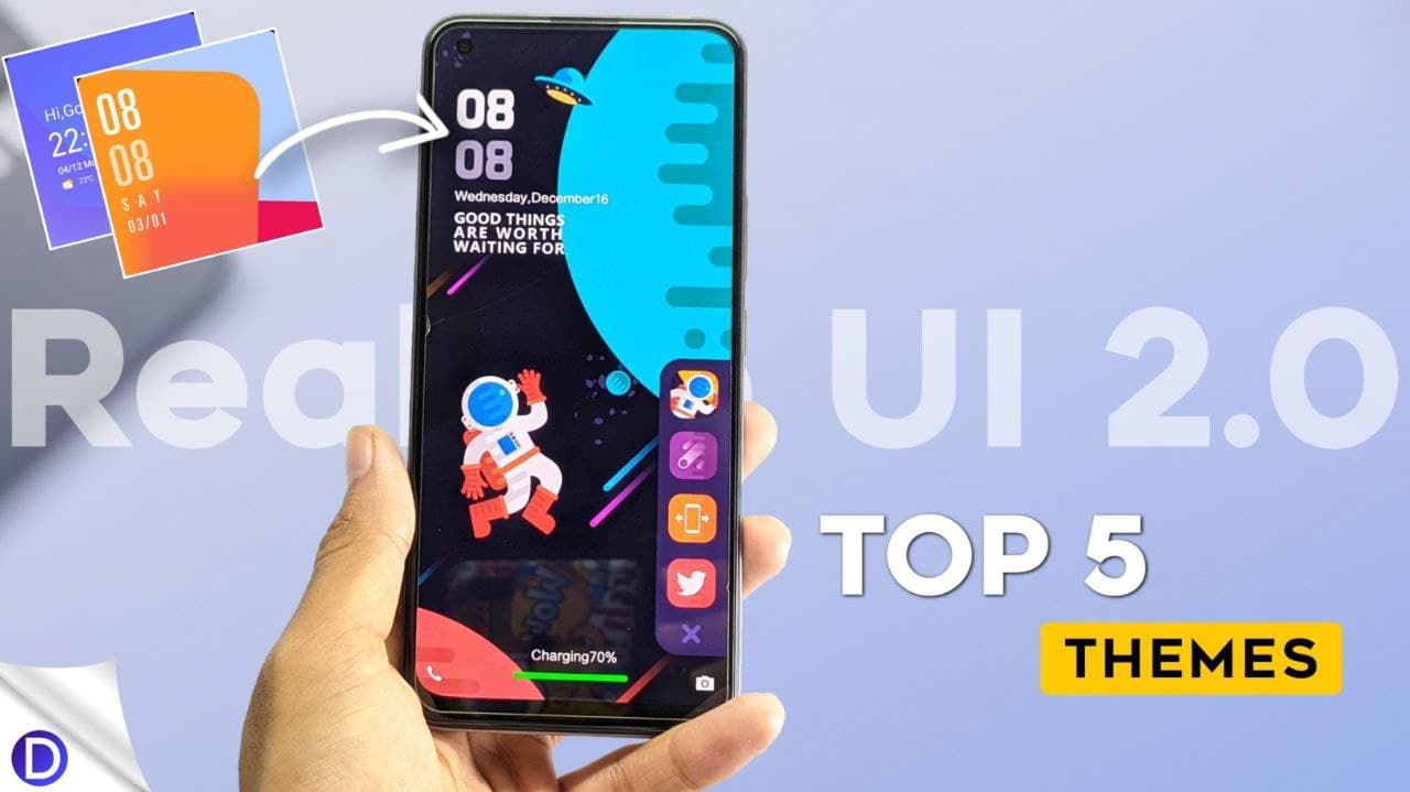 June 2021 TOP 5 Best Premium Themes for Realme and Oppo Devices