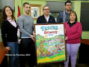 Alcalde y concejales durante la presentación de Pascua 2013 pascua 