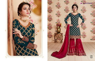 Aashirwad Nafiza Georgette pakistani Suits wholesale