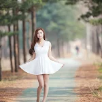 Yeon Ji Eun – Lovely Ji Eun In Outdoors Photo Shoot Foto 25