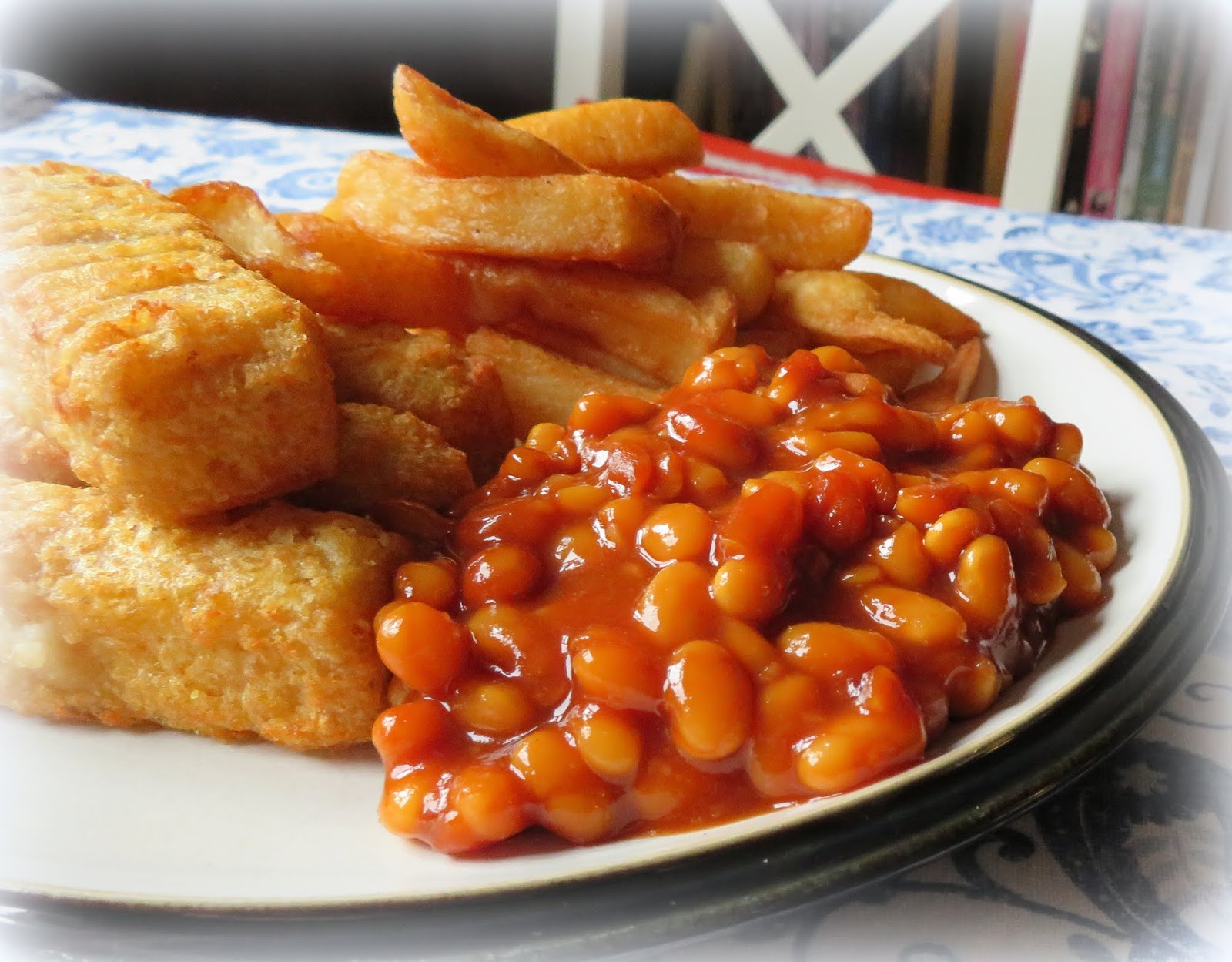 Fish Fingers, Chips & Beans The English Kitchen