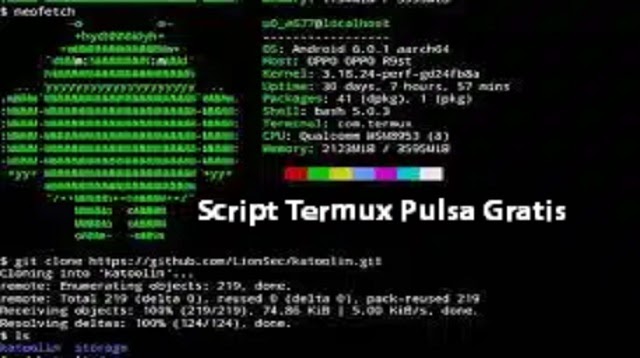 Script Termux Pulsa Gratis 2021 Cara1001
