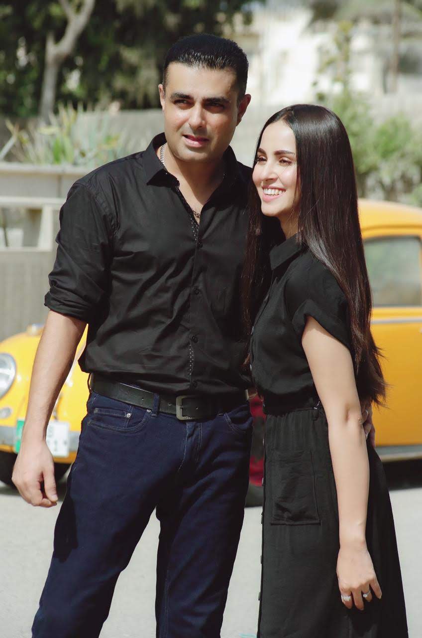 Newly Wed Couple Nimra Khan with her Husband - New Pictures
