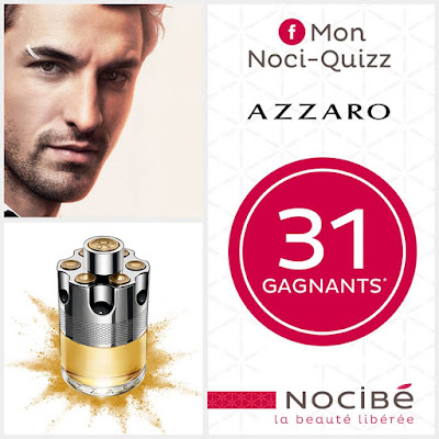 jeu concours Nocibé 31 Eaux de Toilette Azzaro Wanted à gagner jeu concours Nocibé 31 Eaux de Toilette Azzaro Wanted à gagner