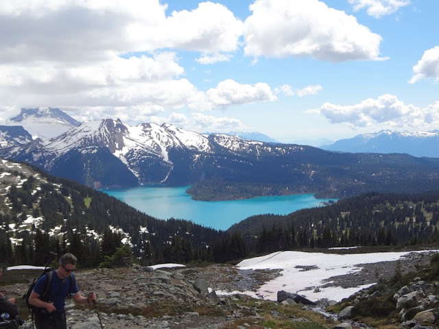 View of Garibaldi Lake from base of Black Tusk