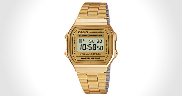 Gold Casio Watch