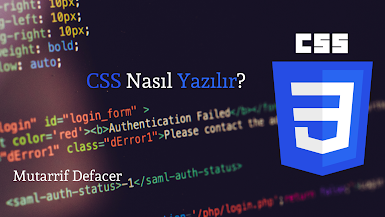css nasil yazilir