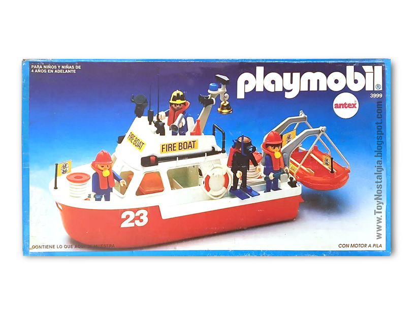 Lancha playmobil bomberos hotsell