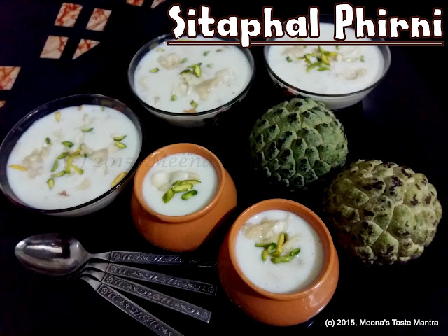 Sitaphal Phirni