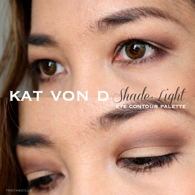 internettet Langt væk Spiritus Kat Von D Shade + Light Eye Contour Palette (Review, Swatch) - thefabzilla
