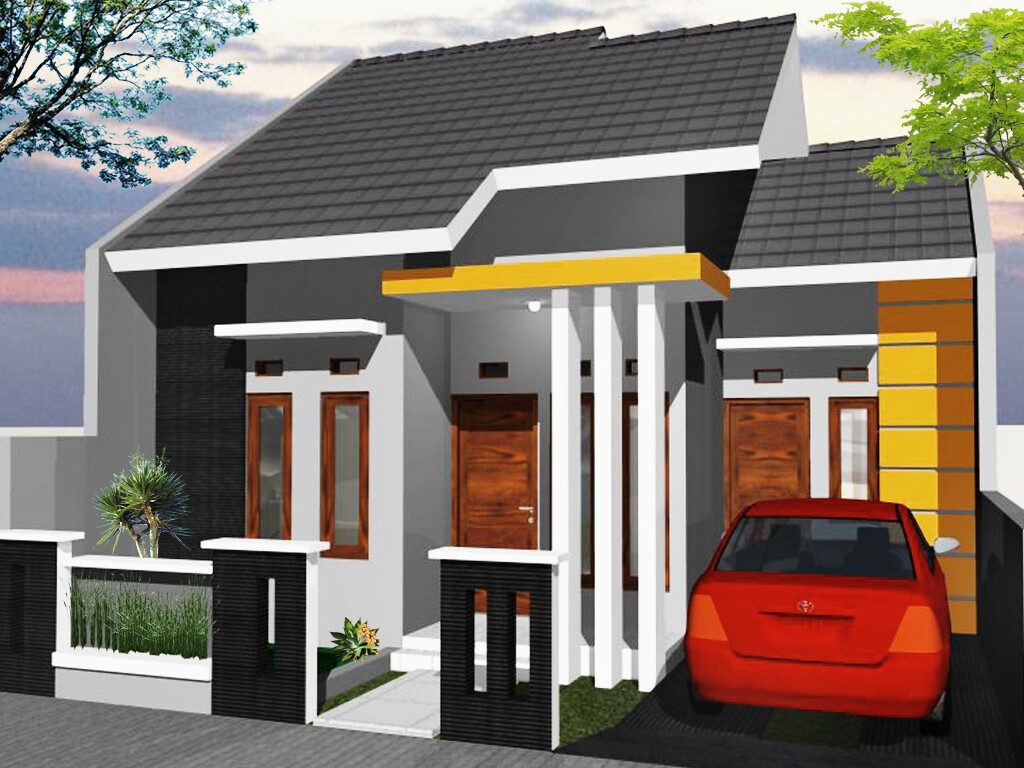 contoh gambar model rumah minimalis modern sederhana 1 ...