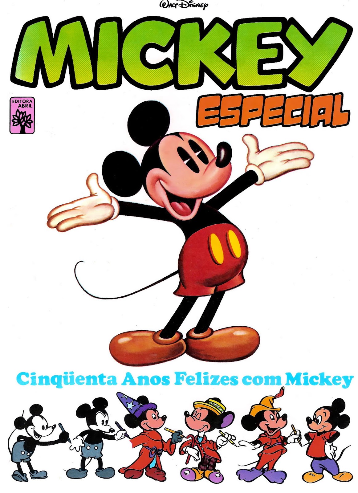 GURI GIBI CINQUENTENÁRIO DISNEY Nº 001