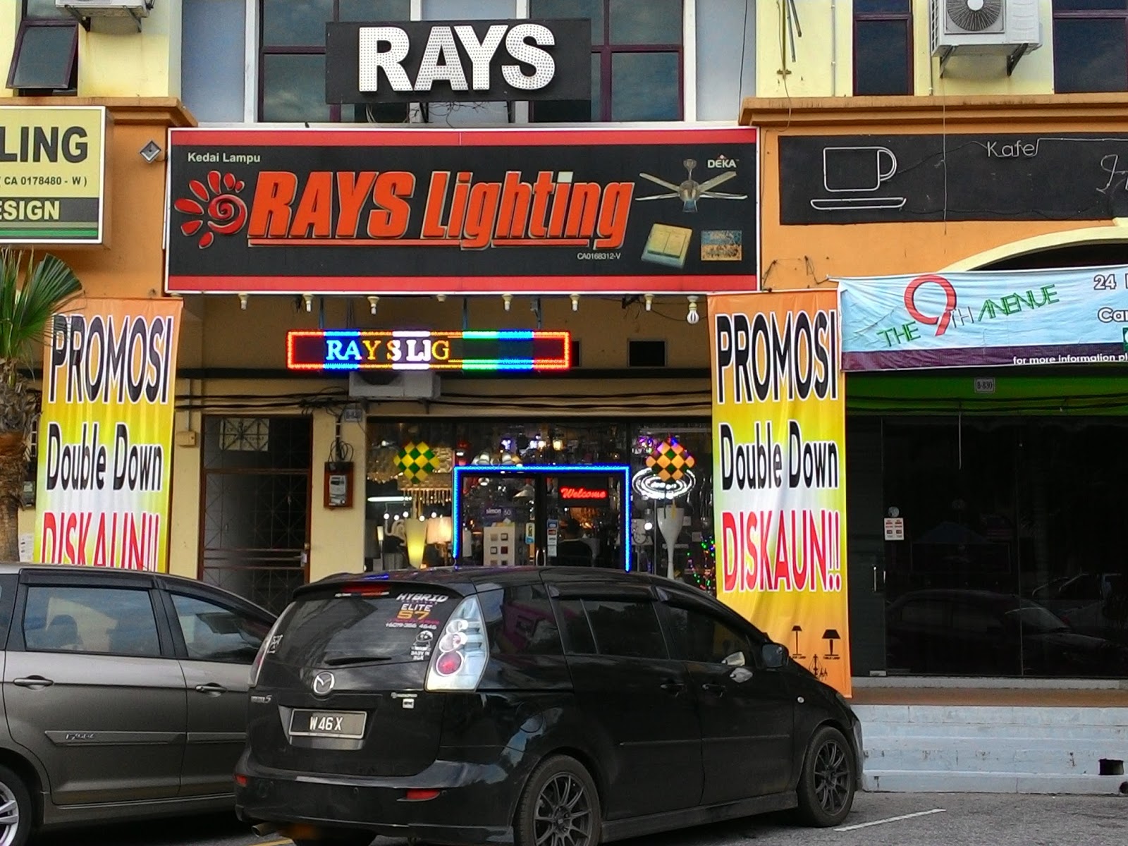  kedai  lampu murah  di kuantan Rays Lighting