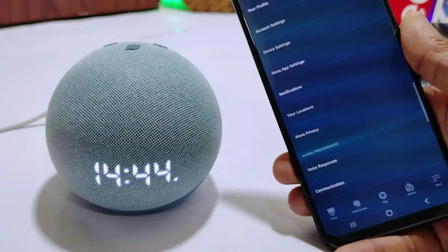 full settings in alexa app Setup Echo Dot(Alexa) with Bluetooth