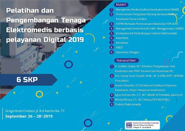 Pelatihan dan Pengembangan Tenaga Elektromedis Berbasis