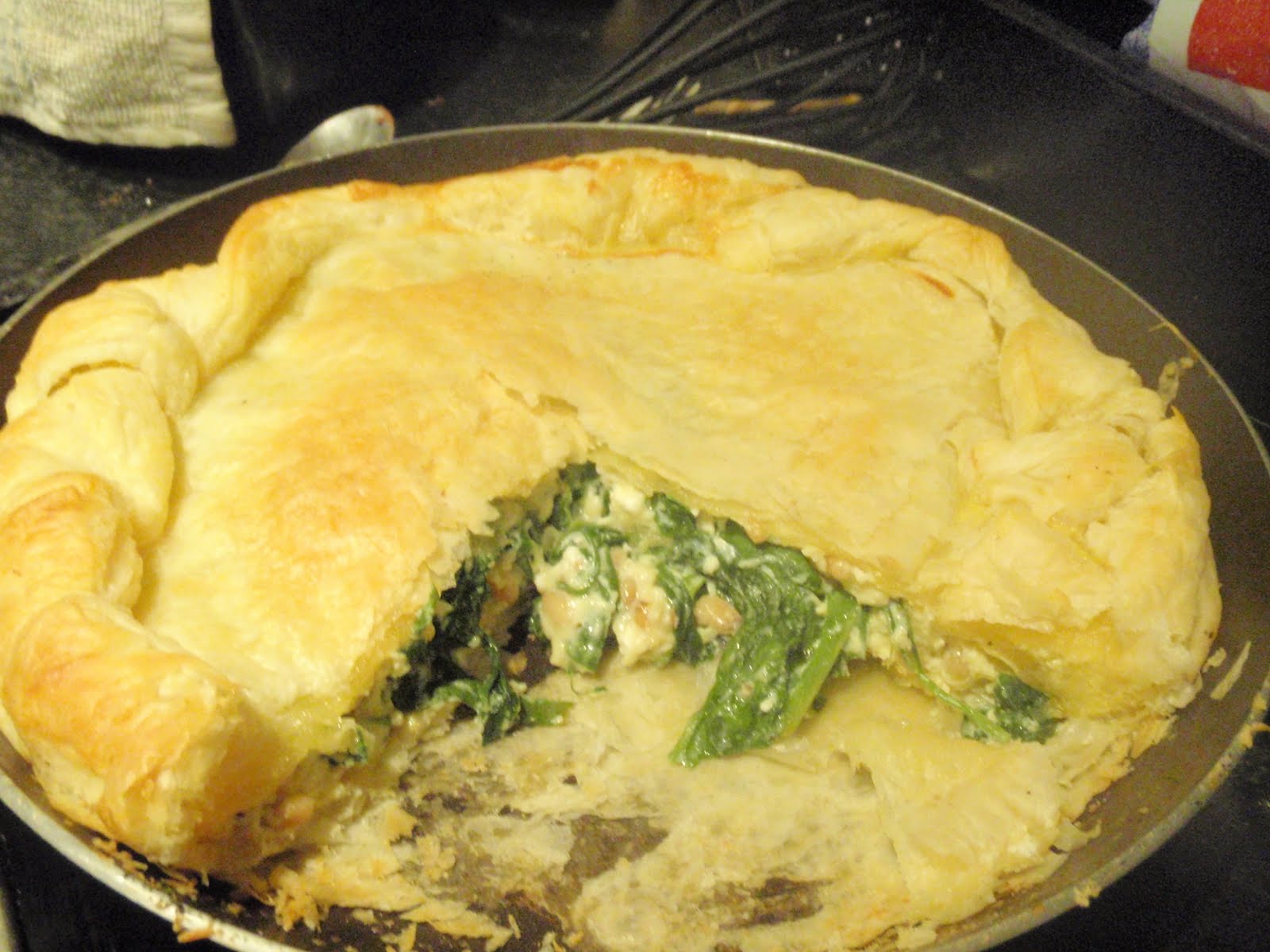 New Food Mondays Jamie's Spinach and Feta Filo Pie