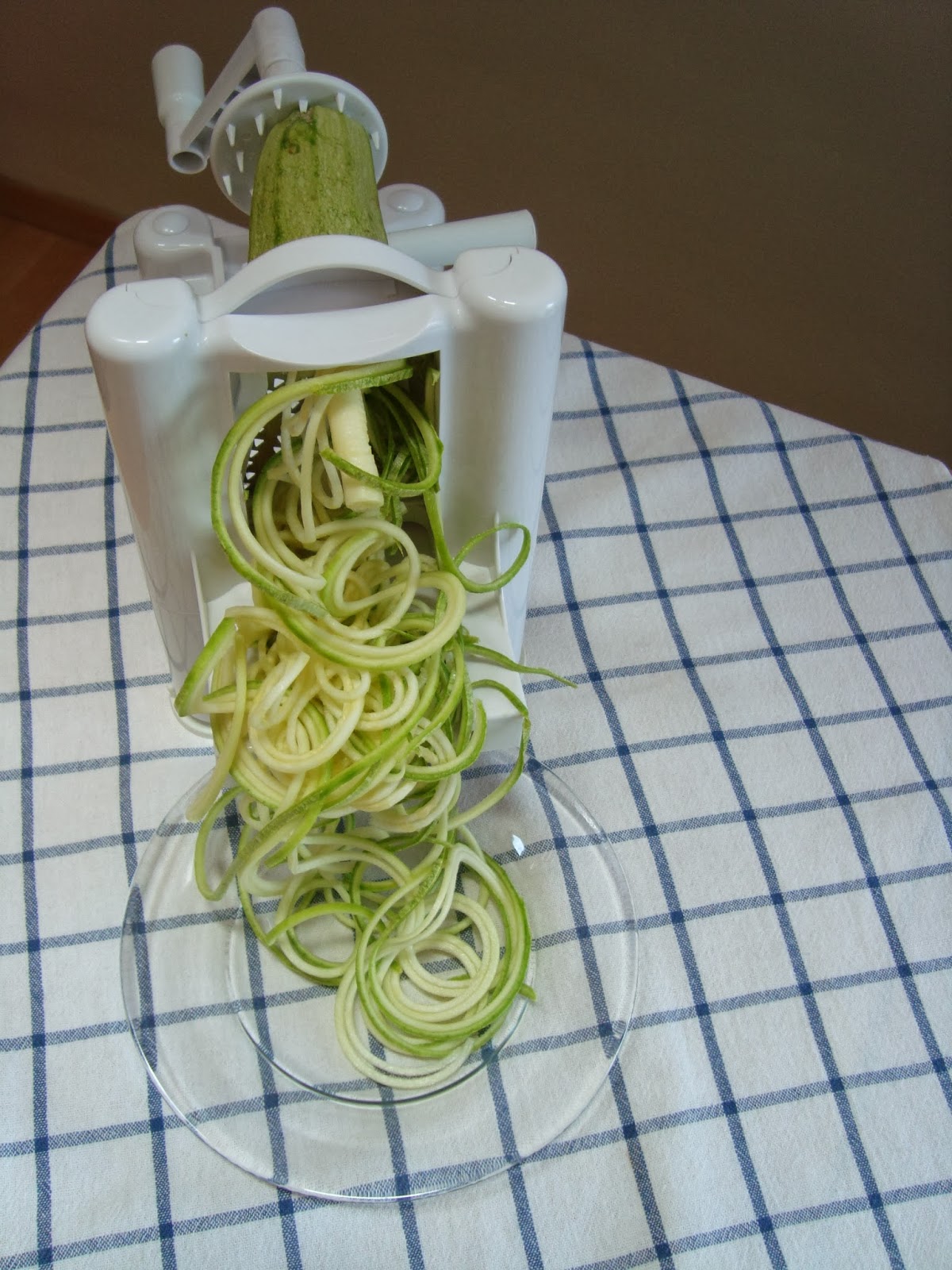 The Singing Fork Raw Zucchini with Nutmeg
