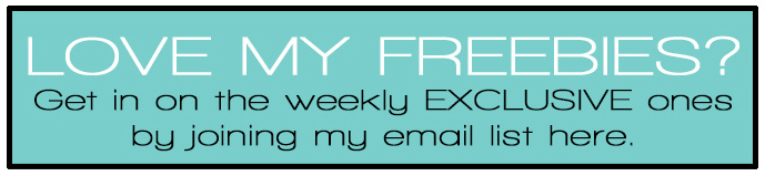Sign Up for Free Printables