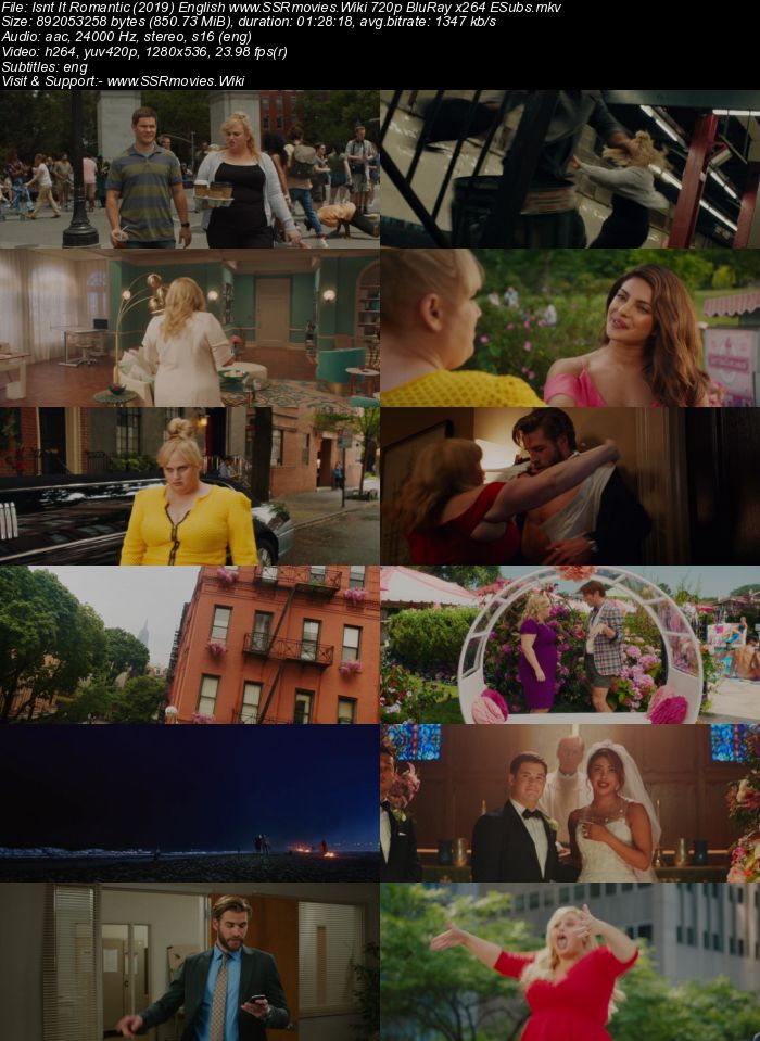 Isn't It Romantic (2019) English 480p BluRay x264 250MB ESubs Movie Download