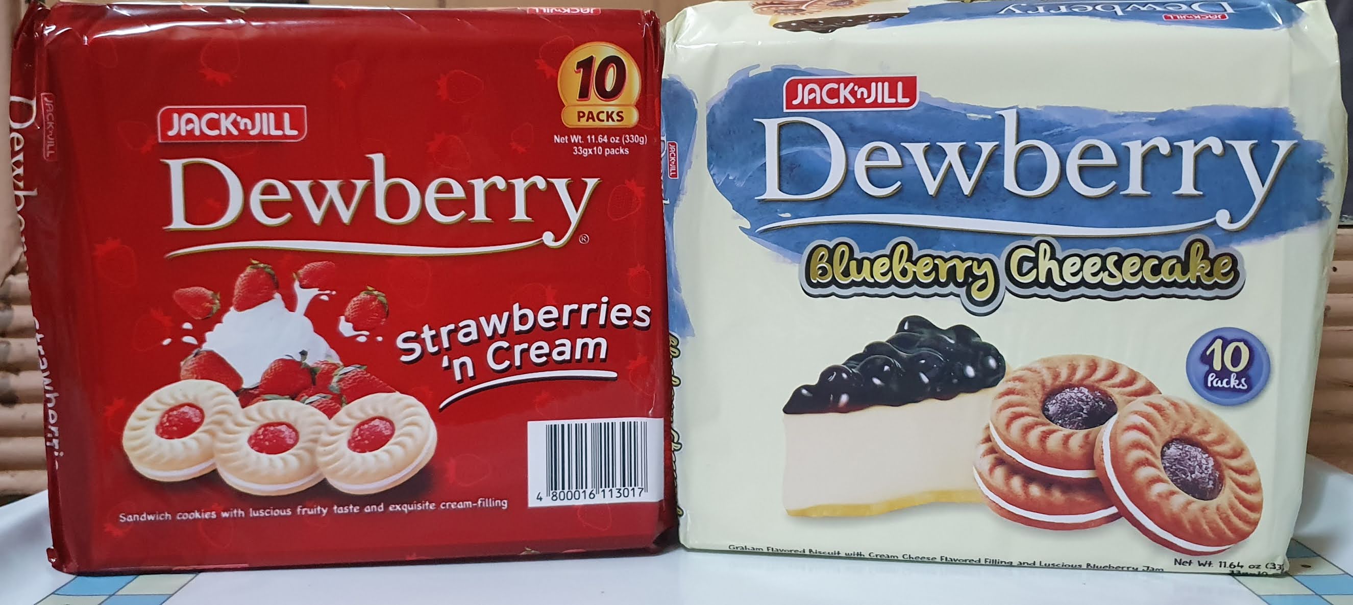 Jack n' Jill Dewberry Strawberry n Cream & Jack n' Jill Dewberry