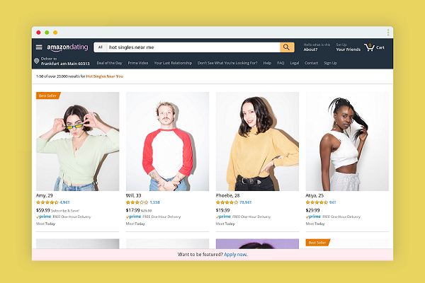طىيقه حديثه وجميله لخدمة Amazon Dating لشراء حبيبة تتوصل بها حتى باب منزلك والشحن مجاني | موقع ابن اليمن2020 طىيقه حديثه وجميله لخدمة Amazon Dating لشراء حبيبة تتوصل بها حتى باب منزلك والشحن مجاني | موقع ابن اليمن2020