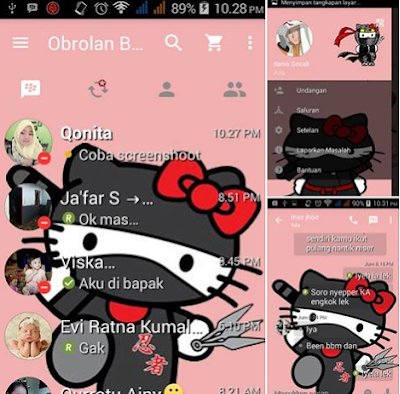 BBM Mod Hello Kitty 
