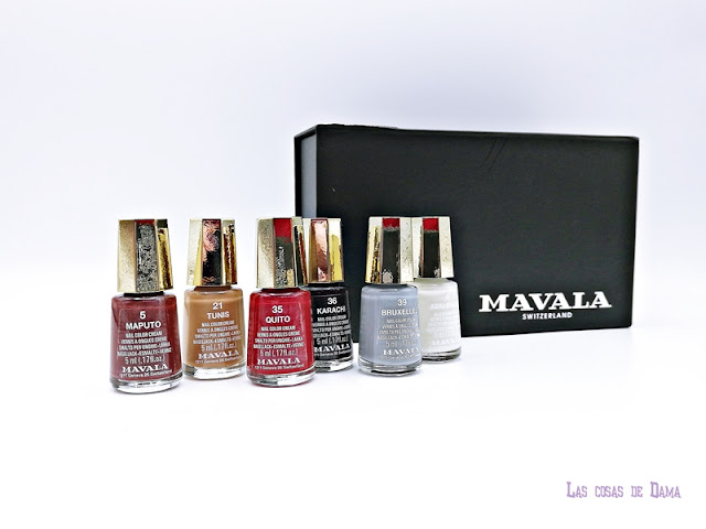 Colección Retro Color's  Mavala manos uñas nails nailspolish beauty belleza manicura