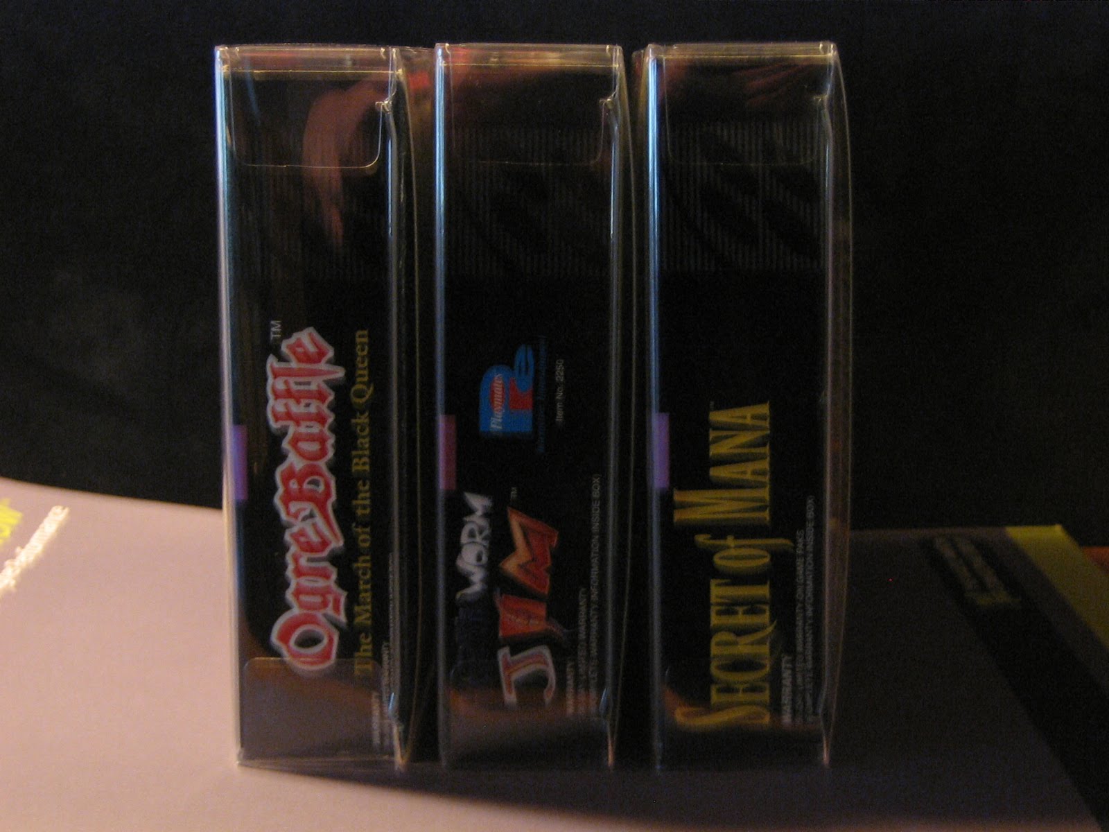 Video Game Box Protectors Custom Snug SNES / N64 Box Protectors