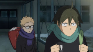 月島蛍 Kei Tsukishima CV. 内山昂輝, 山口忠 Tadashi Yamaguchi CV. 斉藤壮馬 Hellominju.com : ハイキュー!! アニメ 第4期 8話 チャレンジャー (烏野vs伊達工) | Haikyuu!! Season4 Ep.8 Haikyuu!! "Challenger" | Hello Anime !