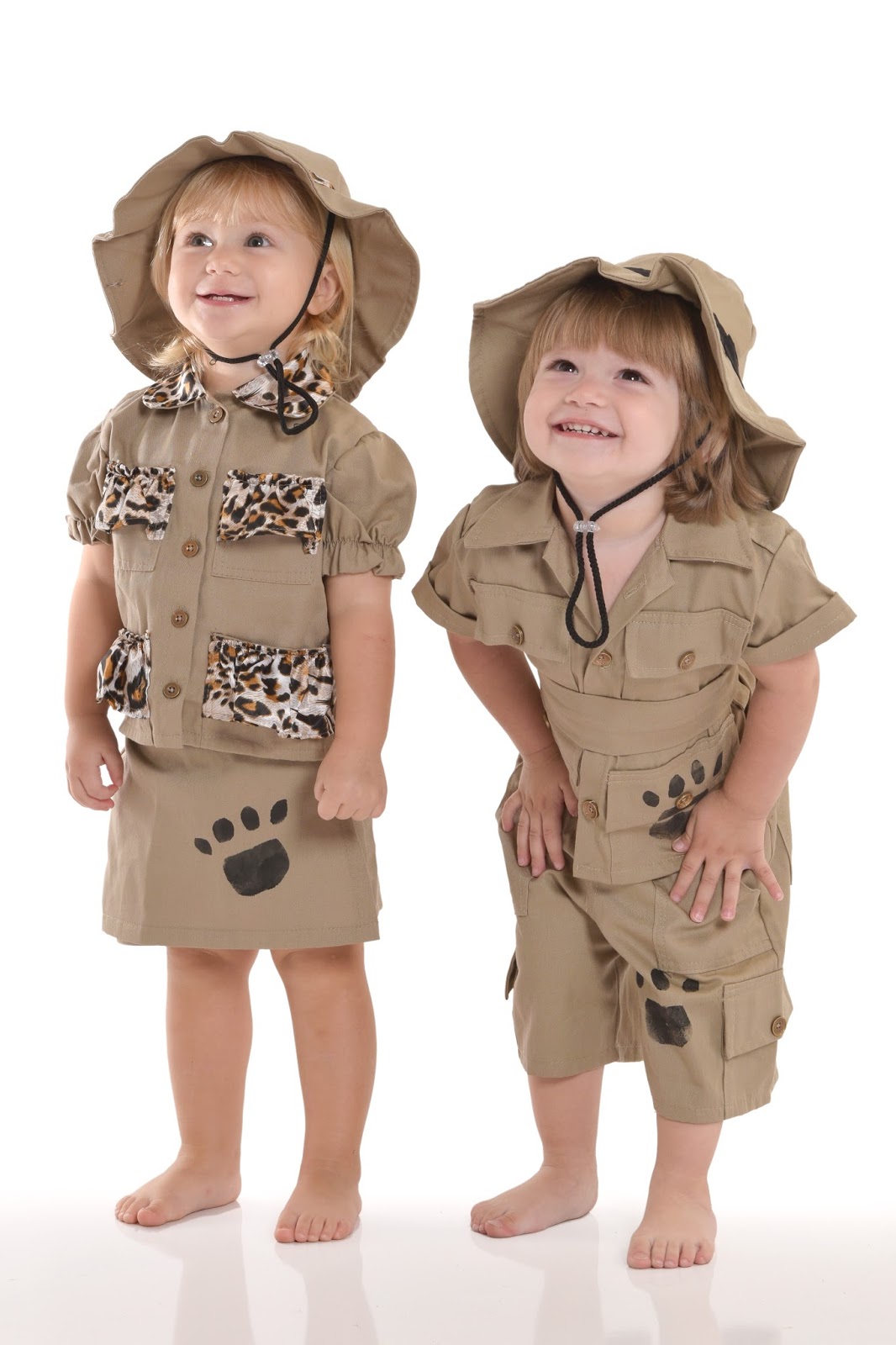 roupas safari infantil