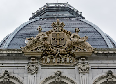 Escudo del Palacio de la Junta General del Principado