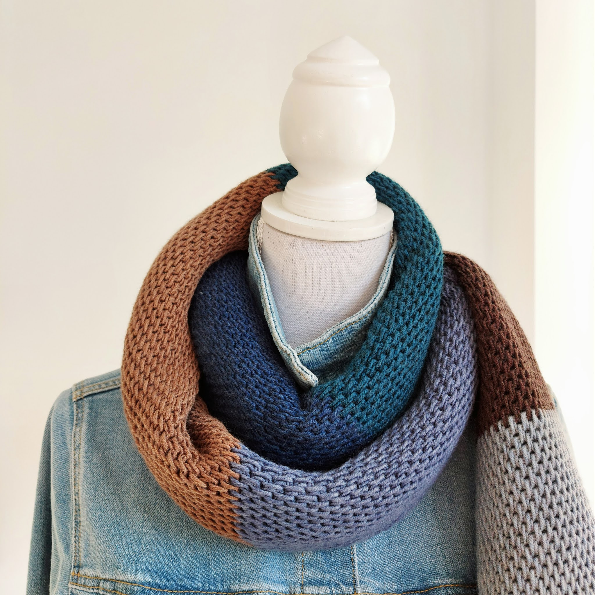 patronen sjaal haken