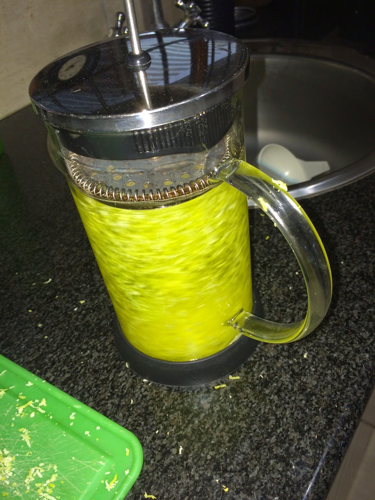 The Power of Lemon Zest tea