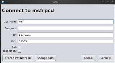 Msfgui Hacking dengan Armitage - 私 の 世界