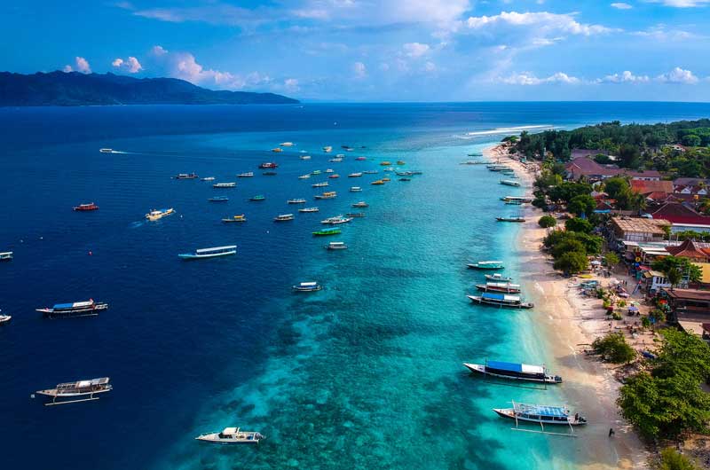 Gili Trawangan Lombok, Daya Tarik, Fasilitas dan Cara ke Gili Islands
