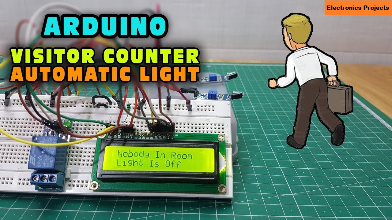 Bidirectional Visitor Counter