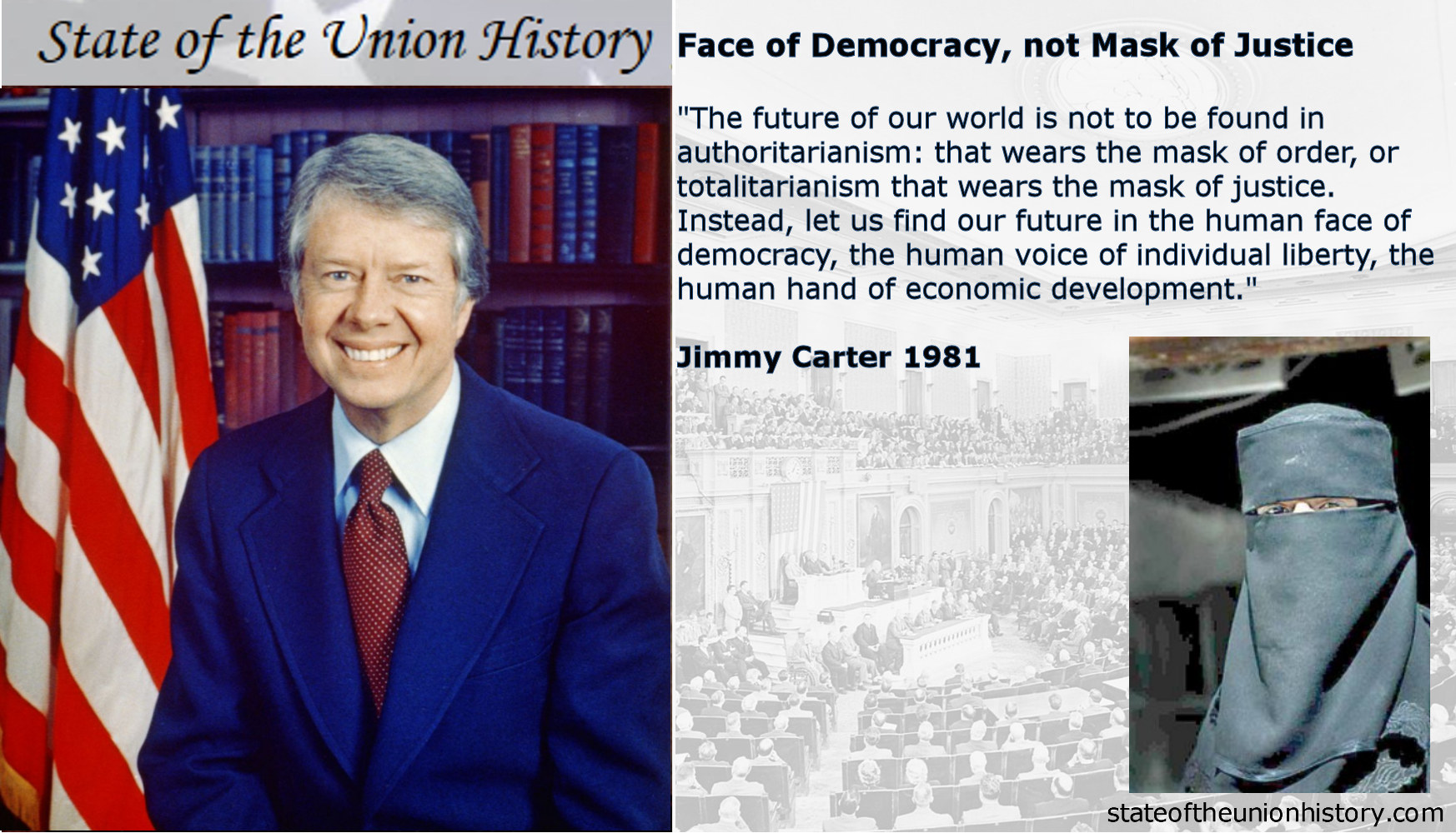 State of the Union History 1981 Jimmy Carter The Human Face of State of the Union History 1981 Jimmy Carter The Human Face of