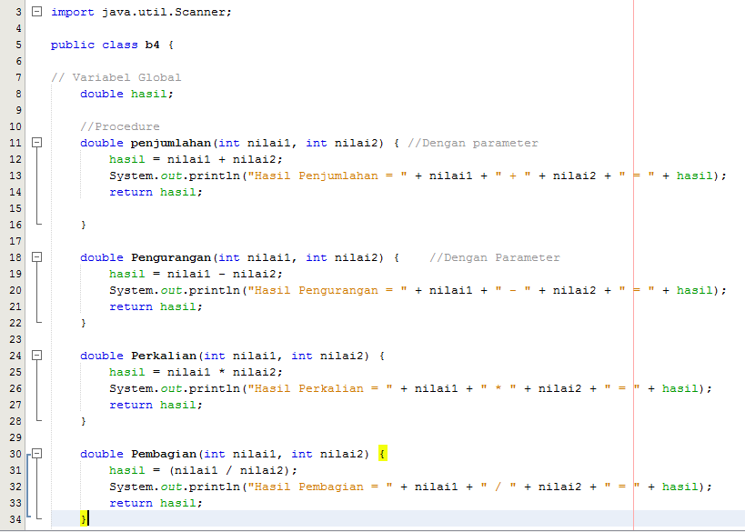 DK INFORMATIKA: Fungsi Dalam Pemrogramman Java Beserta Contoh Program ...