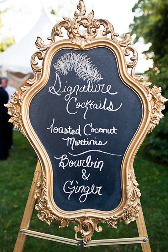 A Sweet Soiree Blogspot: Rustic & Elegant Chalkboard Signage