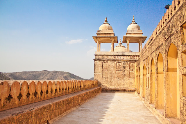 Amer Fort or Amber Fort Jaipur Rajasthan India Royalty Free Stock Images pictures